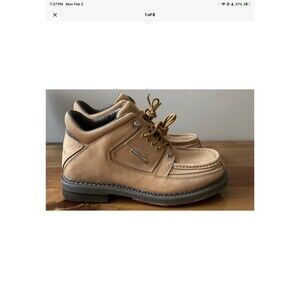 SouthPole VTG Y2K Brown Leather Work Boots Lace Up Sz 10.5